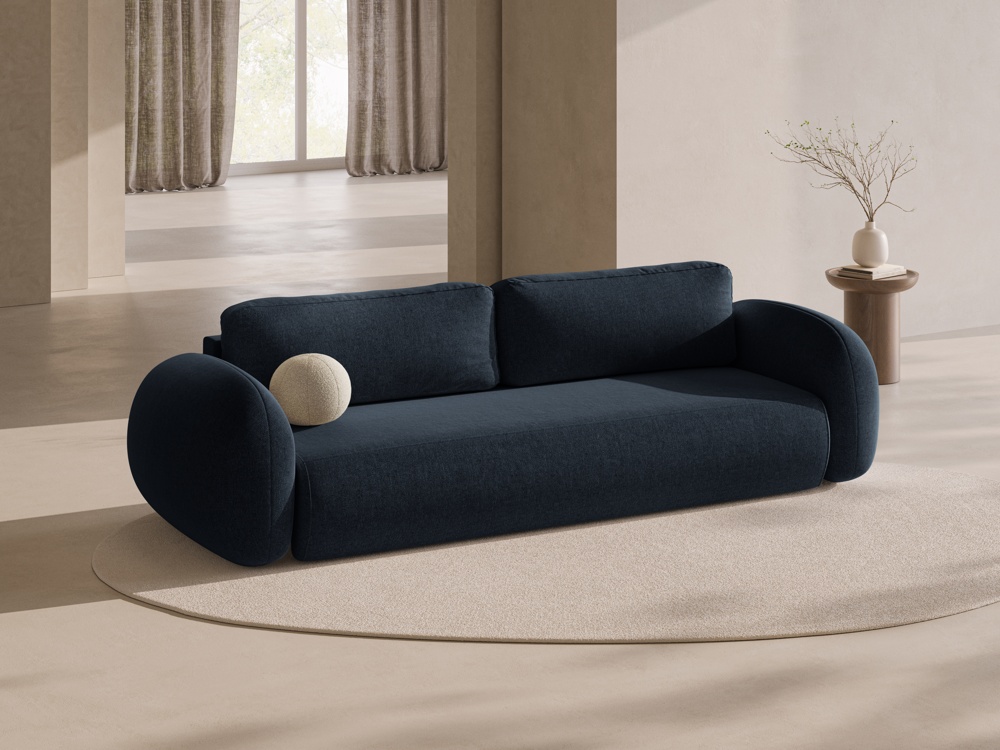 Maison Heritage Interieur Kora, sofa mit bettfunktion und stauraum 3 sitze