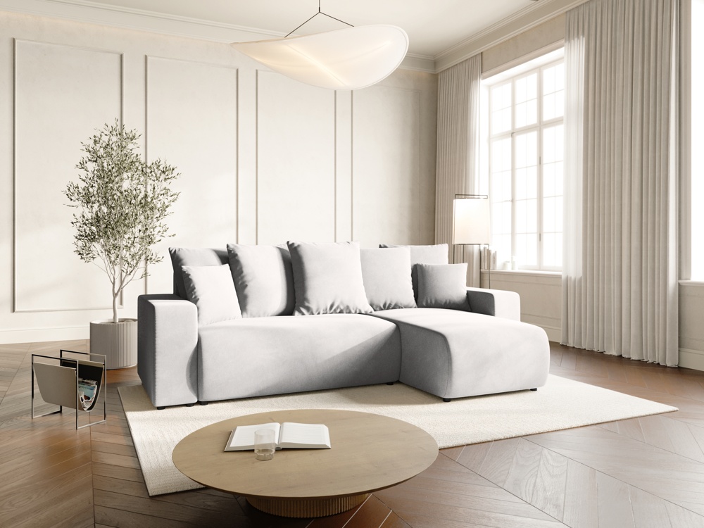 Maison Heritage Interieur Jini, reversible corner sofa with box and sleeping function 4 seats