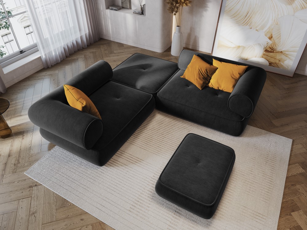 Maison Heritage Interieur Lily, corner sofa 5 seats