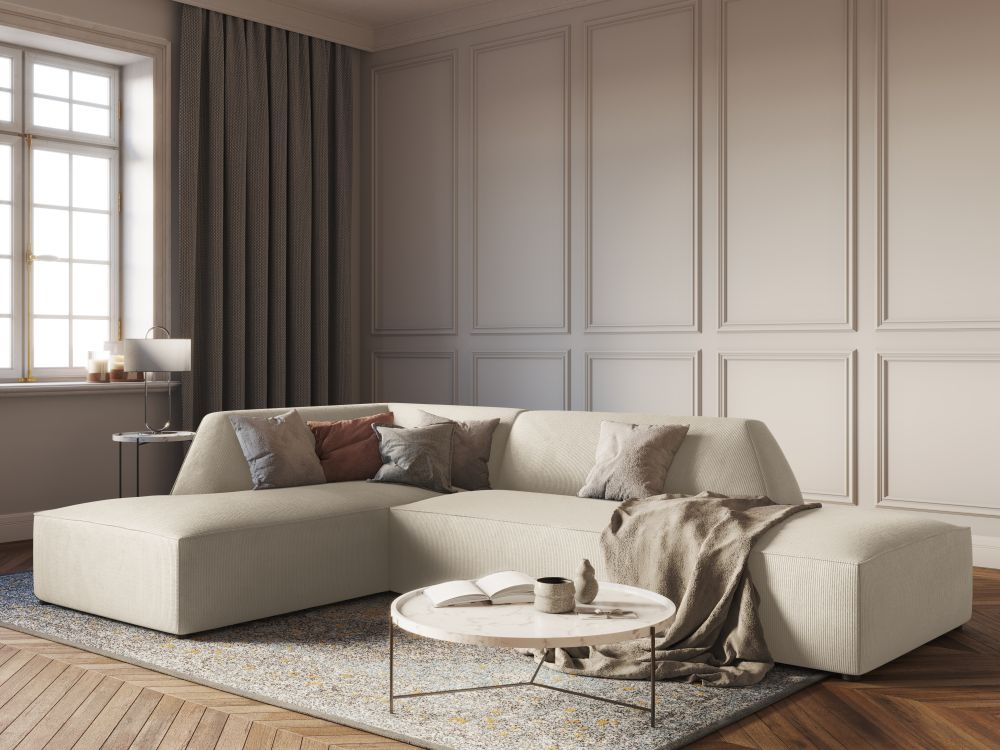 Maison Heritage Interieur Aurora, canapé d'angle 4 places