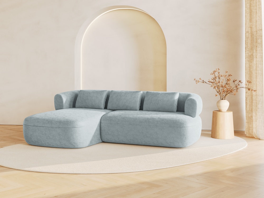 Maison Heritage Interieur Estro, canapé d'angle 3 places