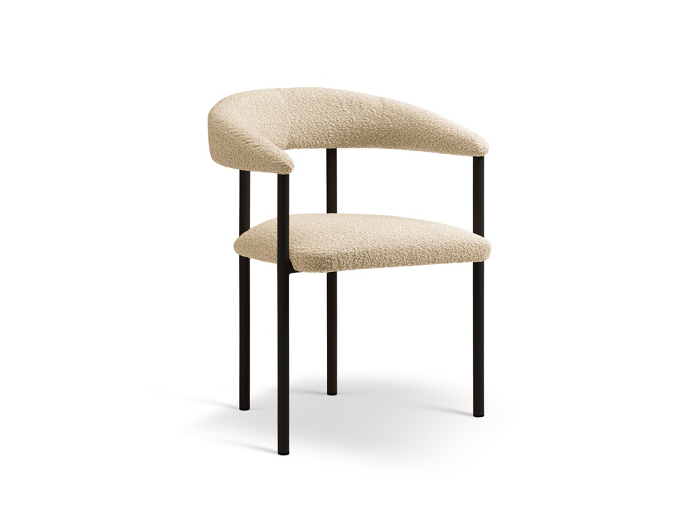 Maison Heritage Interieur Lea, set de 2 chaises boucle